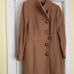 Wool dress coat